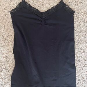 Attention Lace Edged Tank Camisole L/XL